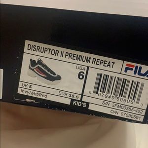 Fila Shoes - Kids size 6